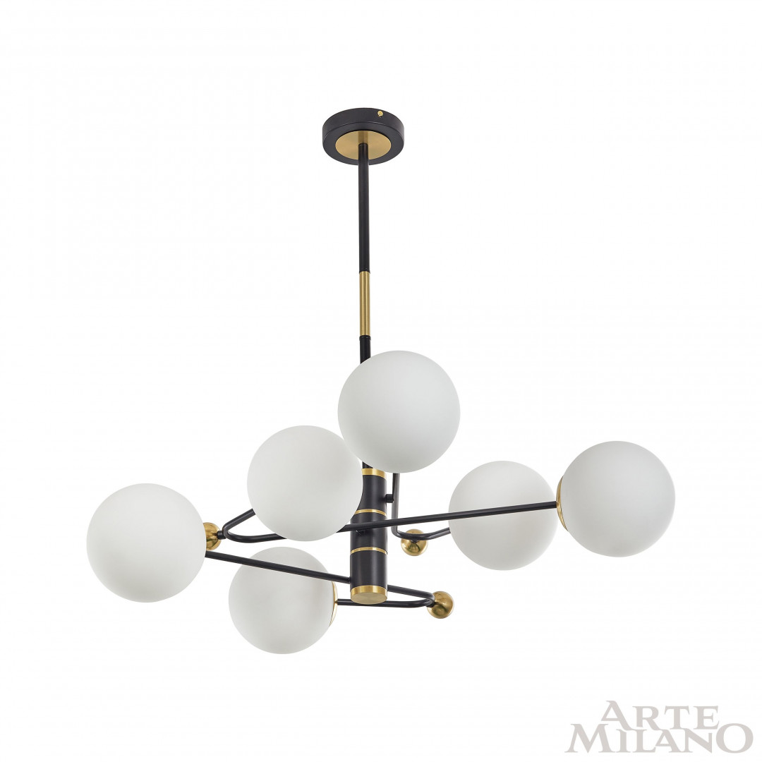 Люстра 272708/6 BK/GD Arte Milano