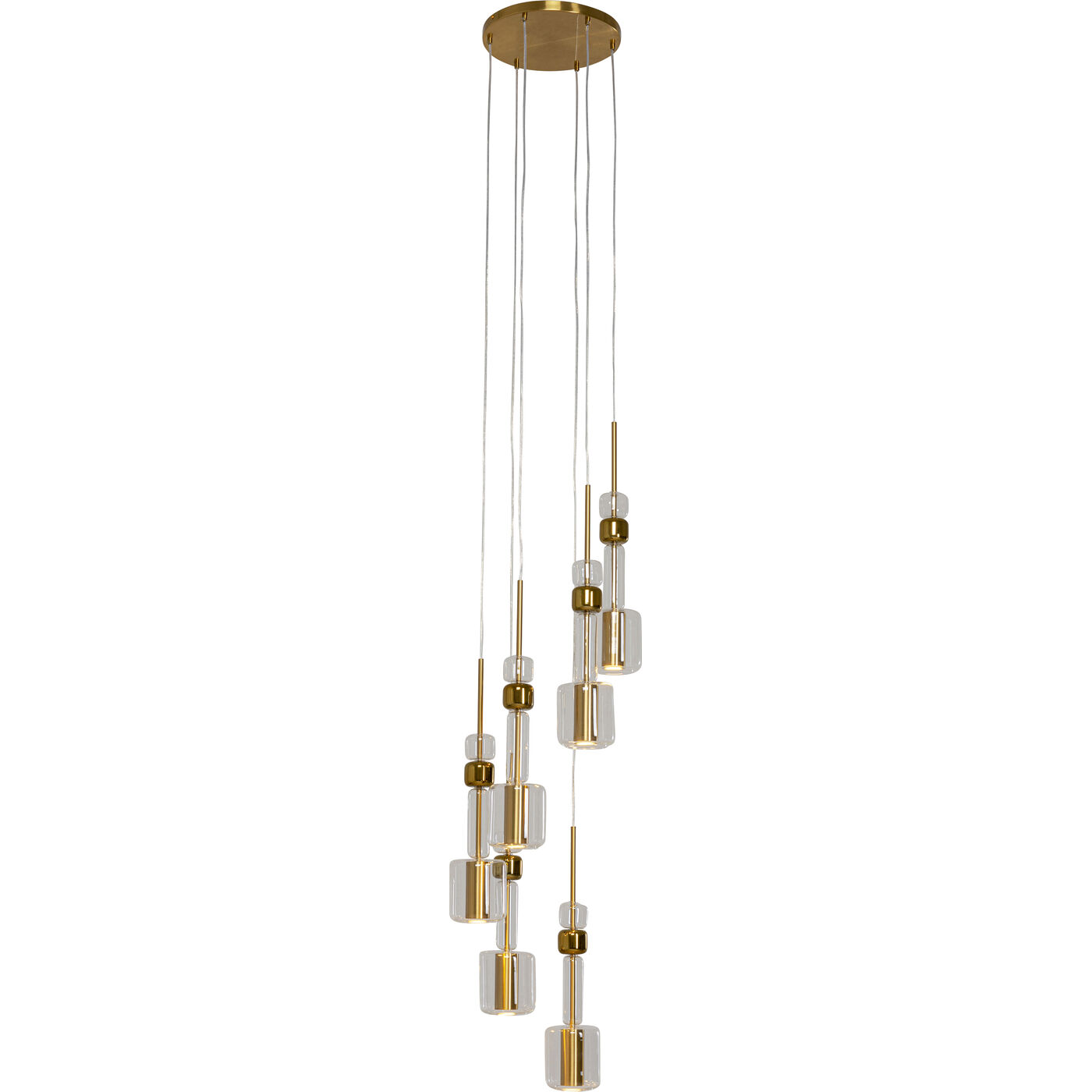 Светильник подвесной Candy Bar Gold Ø44 см KARE 55939