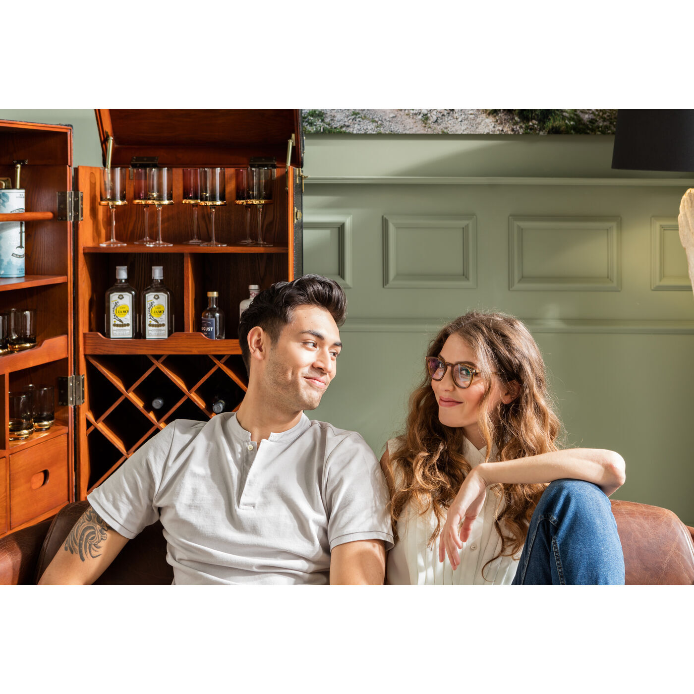 Шкаф-чемодан барный KARE Colonial 73933 Шкаф-чемодан барный KARE Colonial 73933