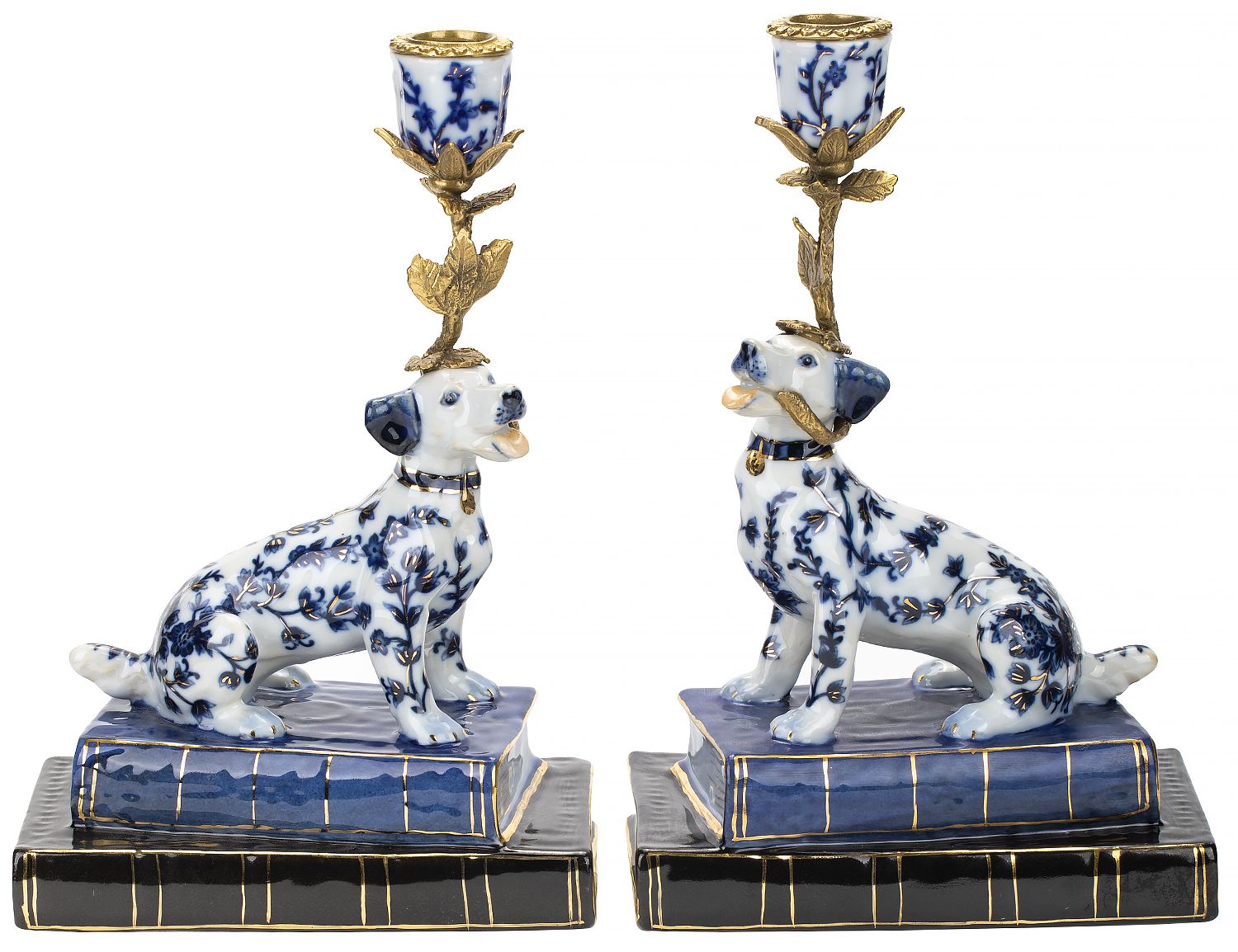 Подсвечник Собачка, отрит вправо предмет Glasar F1349EH/1/QEN396G