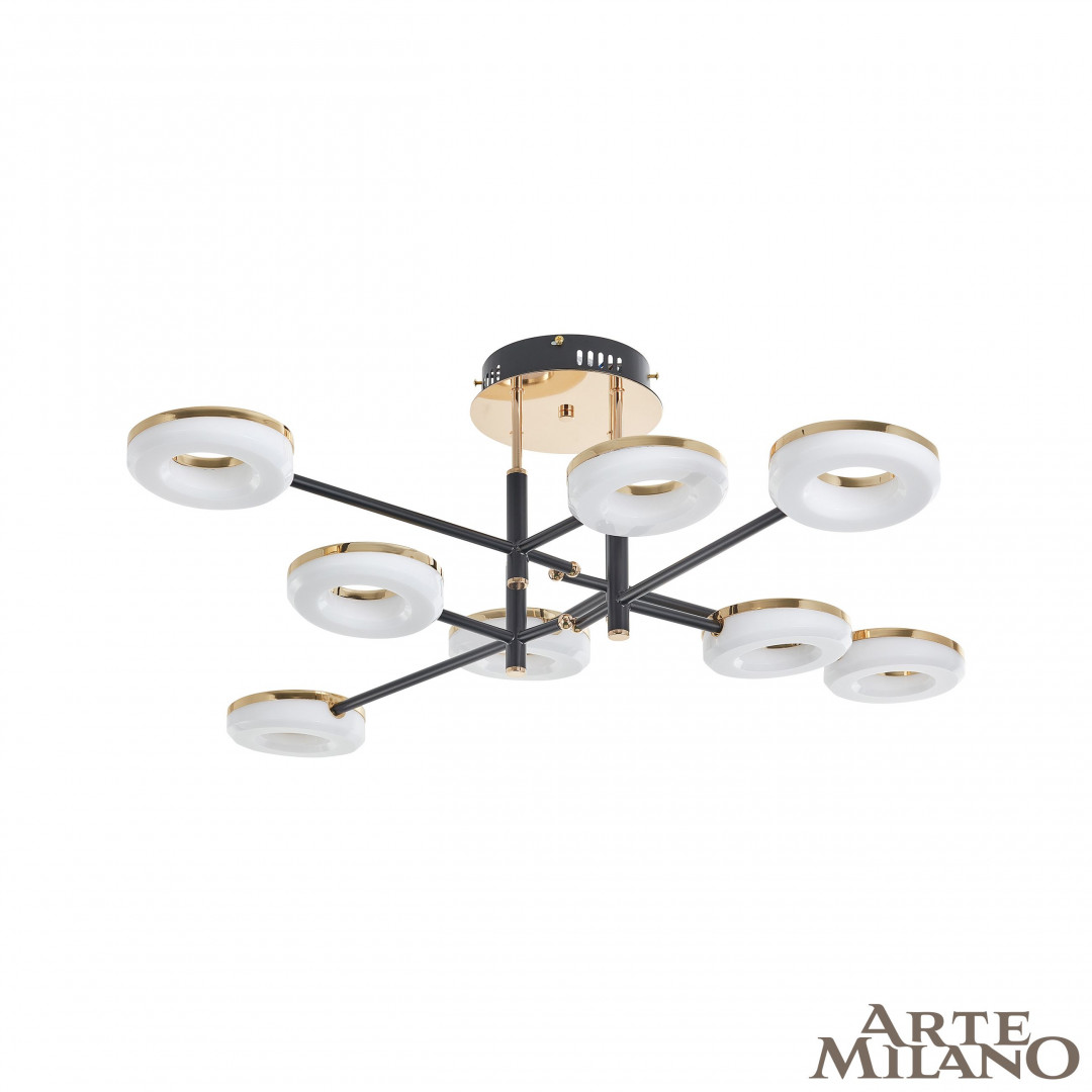 Светильник светодиодный 272999/8 BK/GD Arte Milano