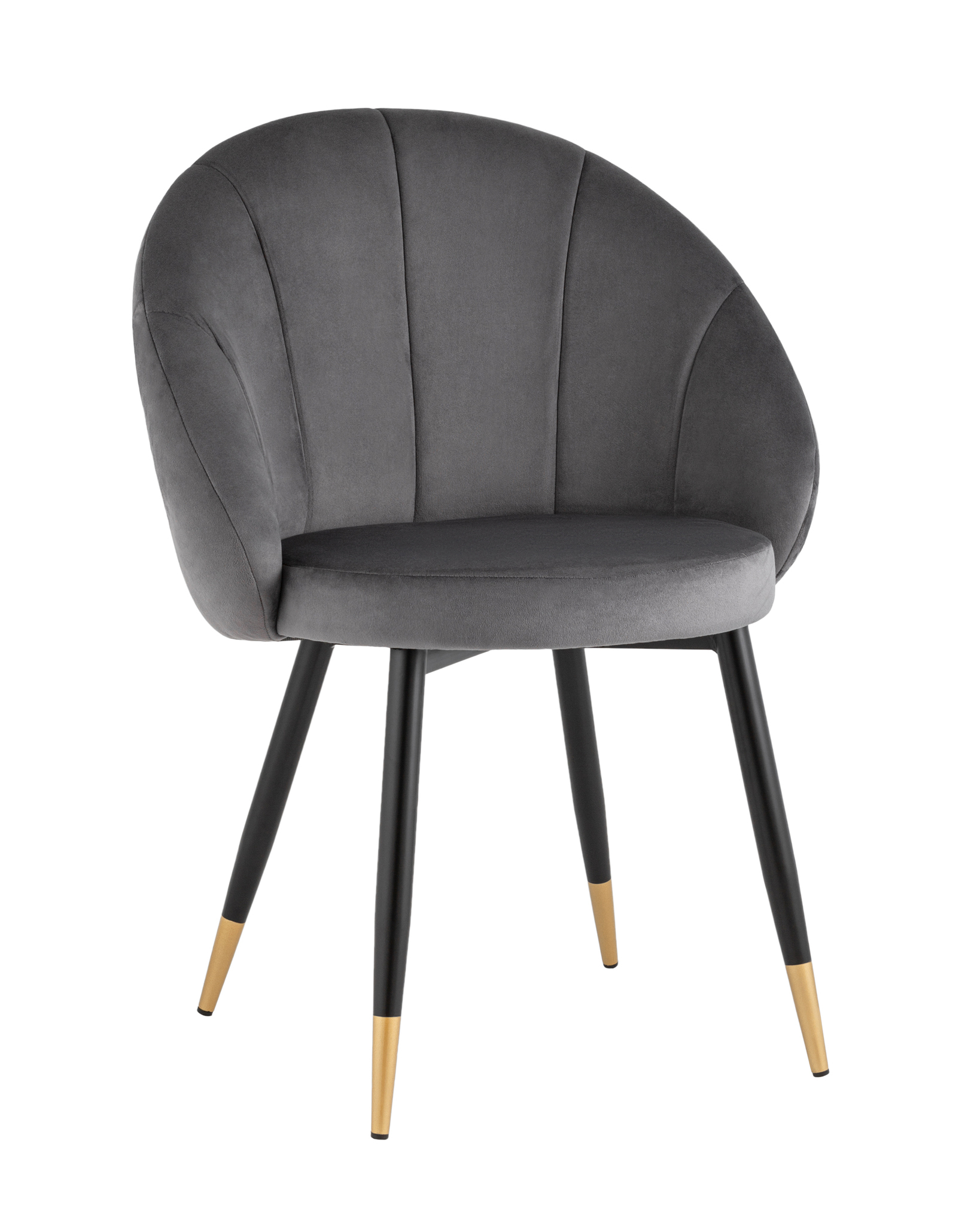 Стул Наоми велюр серый Stool Group