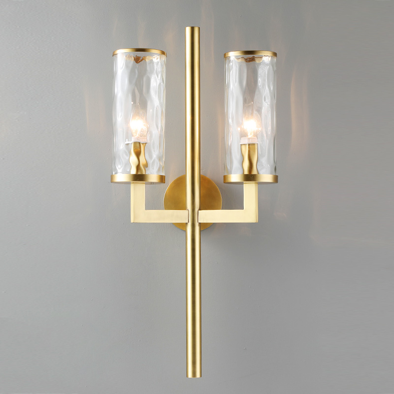 Настенный светильник FEAT WALL L2 Brass by ImperiumLoft