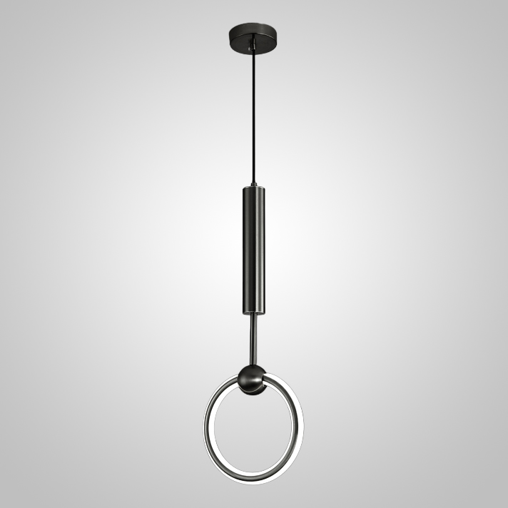 Подвесной светильник FINNUR B D30 A Black by ImperiumLoft