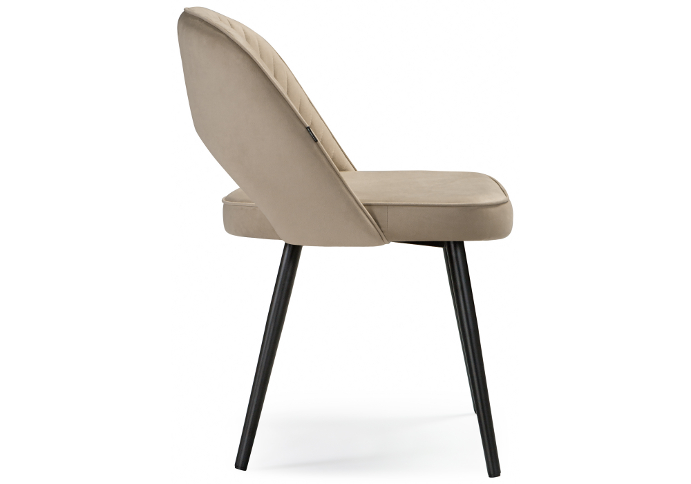 Стул Woodville Сандвикен черный / velutto 05 462399