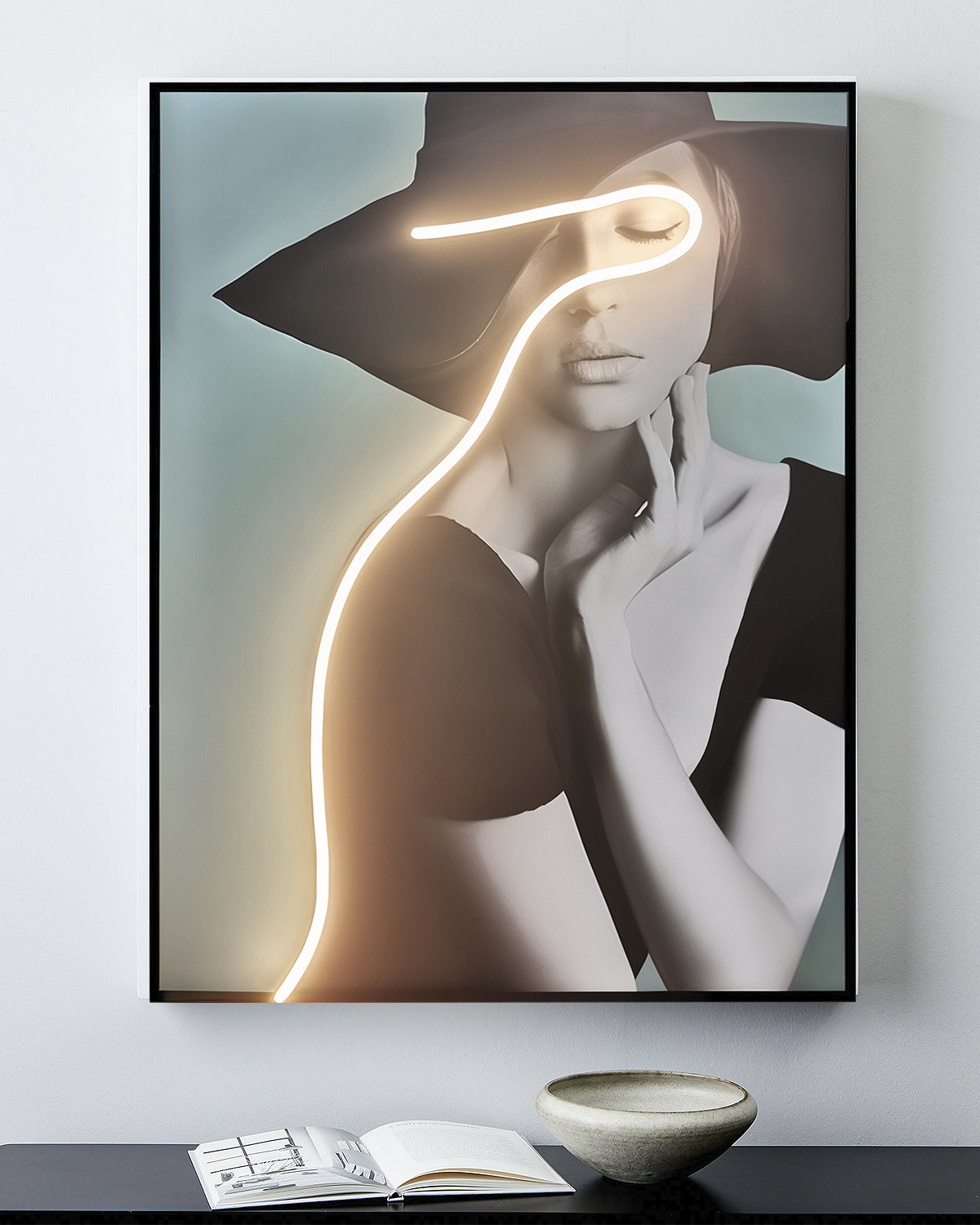 Интерьерное панно Neon - I Louvre Home DWD750924VHS