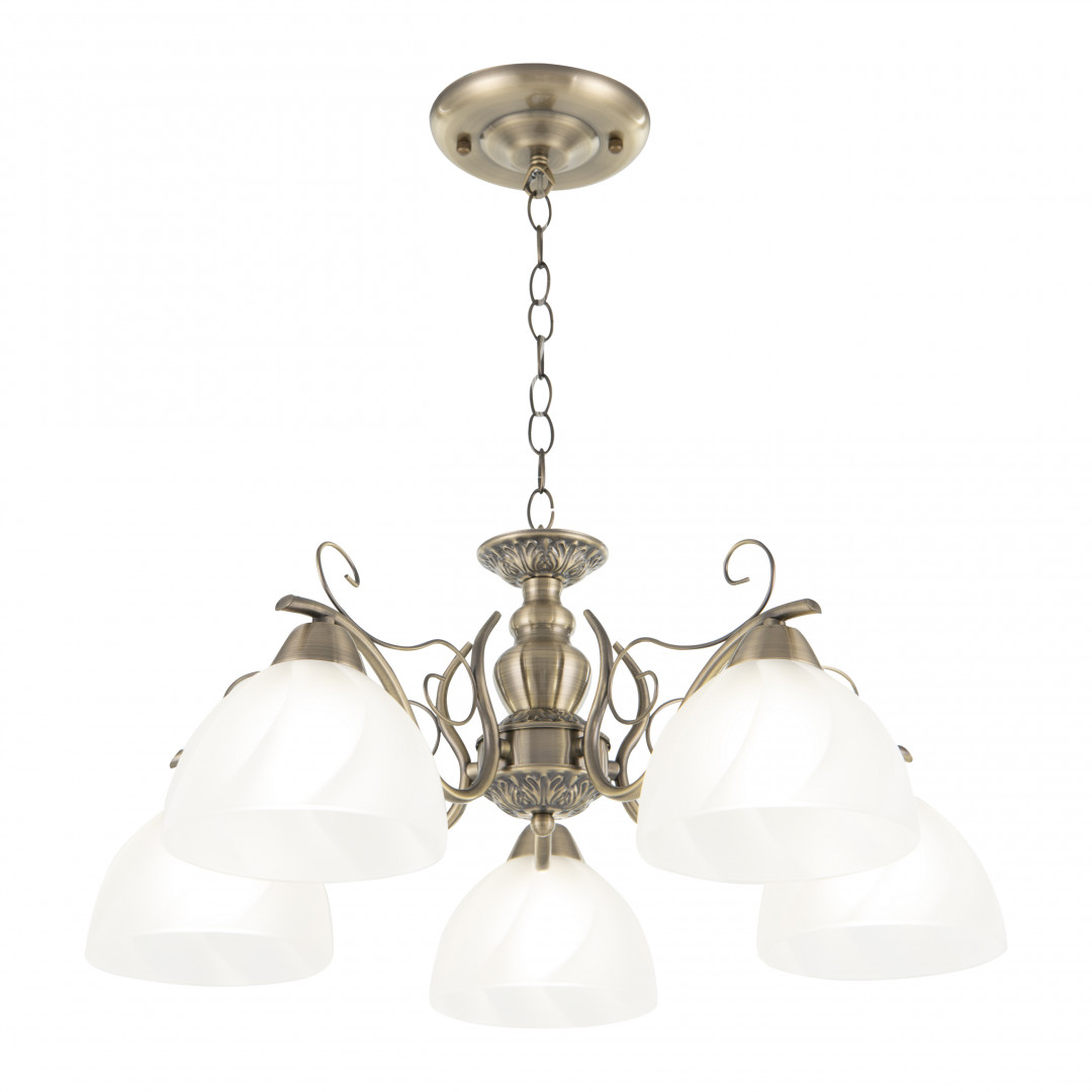 Люстра подвесная с плафонами 330644/5 AB Arte Milano