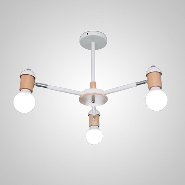 Люстра на штанге MERE D55 White by ImperiumLoft