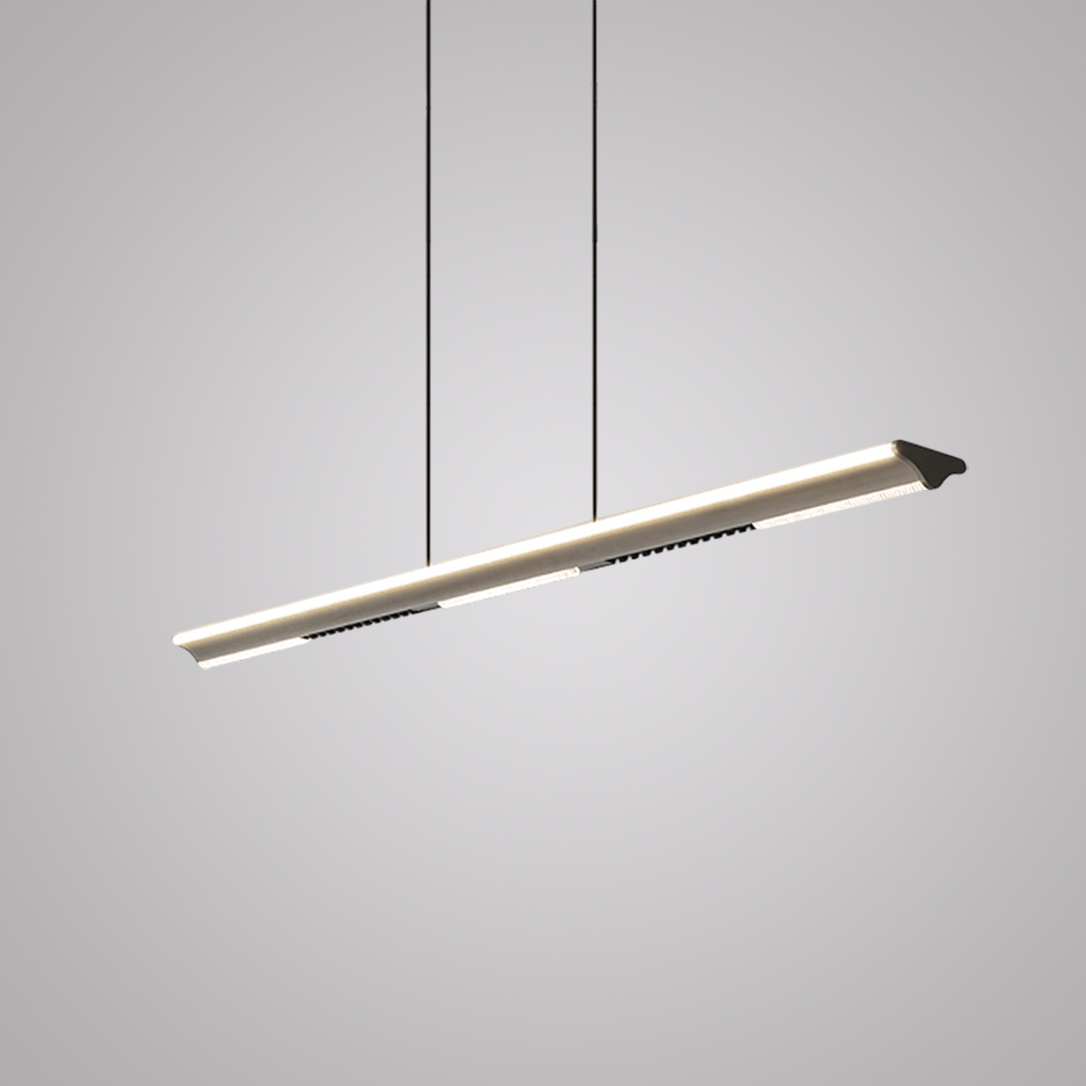 Реечный, рядный светильник DOSSE A GREY by ImperiumLoft