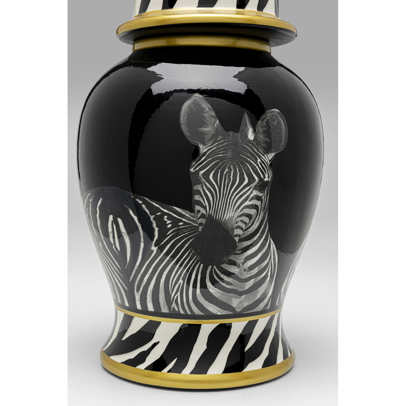 Ваза Zebra Face 46 см KARE 56124