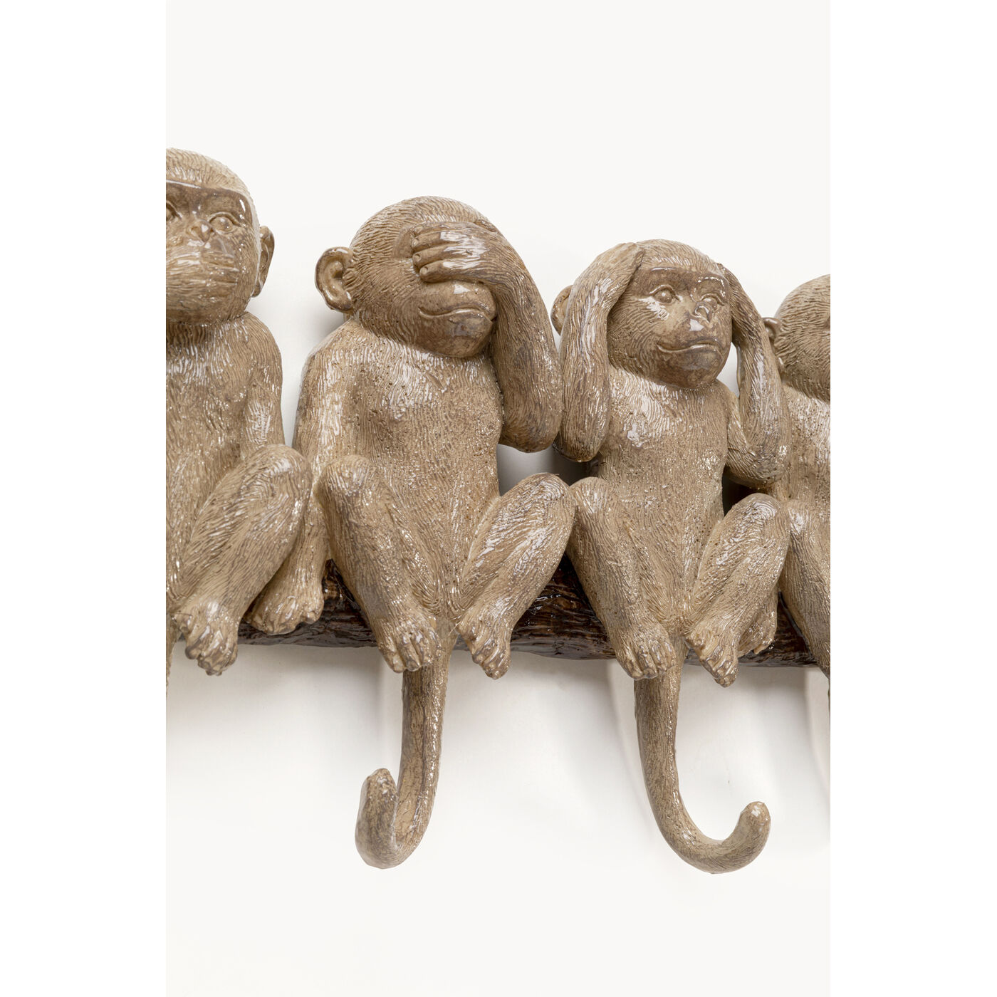 Вешалка настенная Six Monkeys 59cm KARE 70964