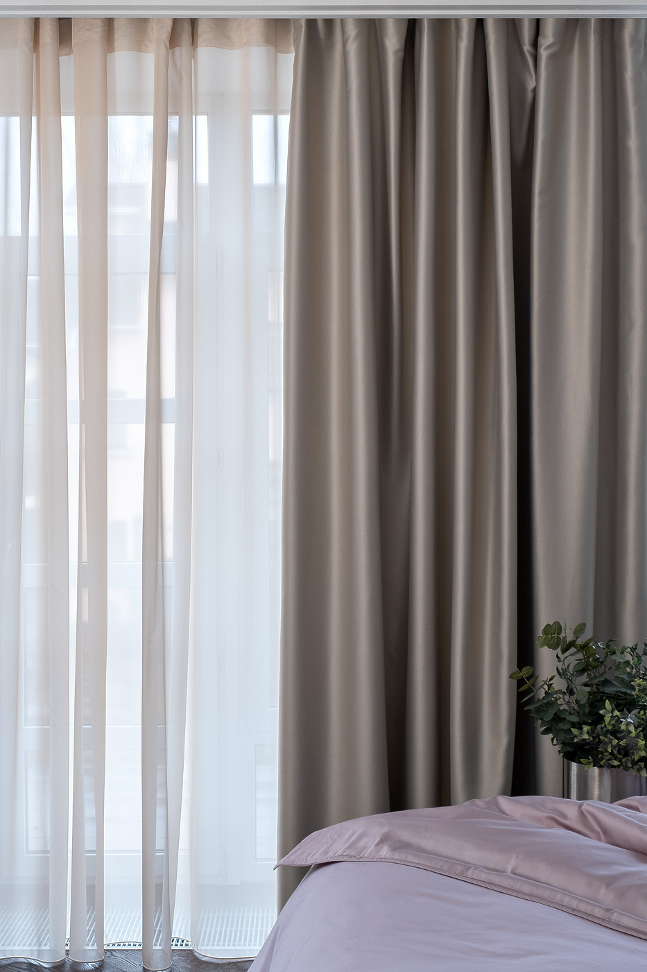 Тюль "Ницца" 275х320см бежевый Garda Decor 115KRT-282602-TUL BEG