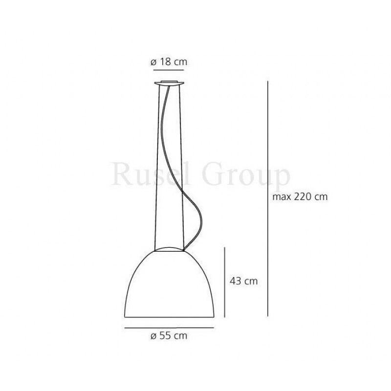 Подвесной светильник Artemide NUR LED SOSPENSIONE