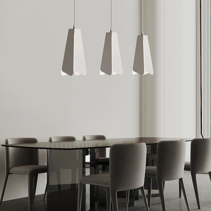 Подвесной светильник TORBEN TRIO White by ImperiumLoft