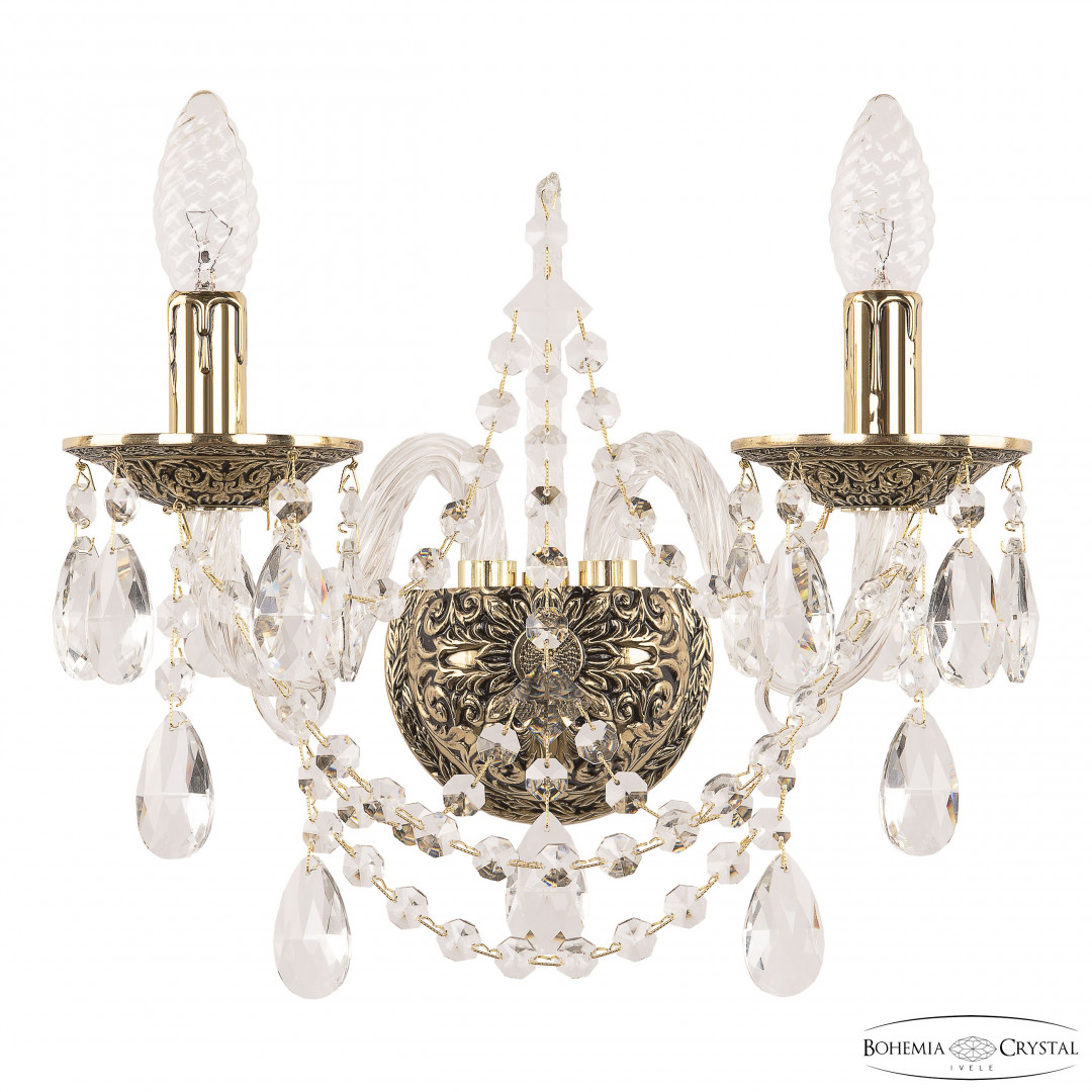 Бра хрустальные 16211B/2/141 GB Bohemia Ivele Crystal