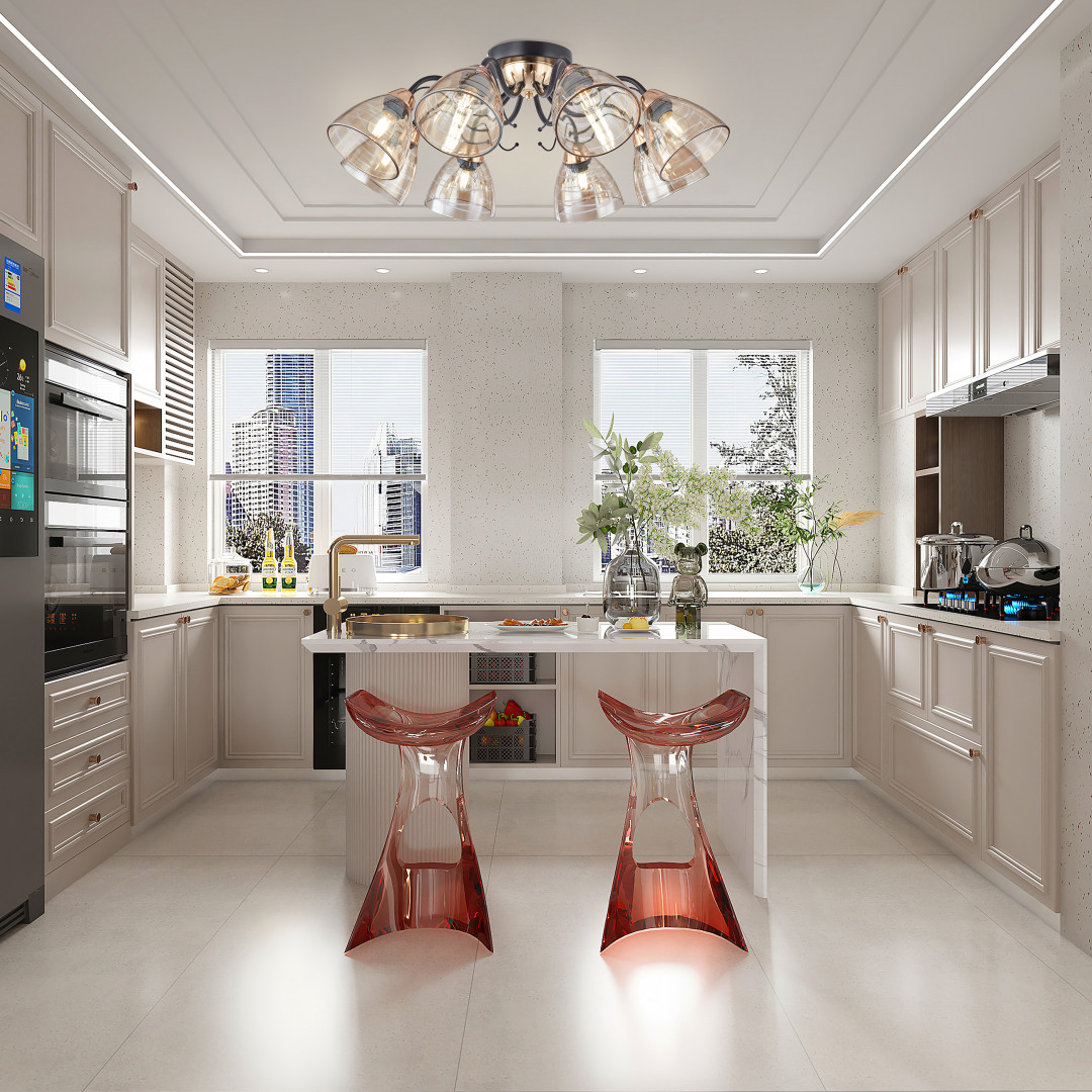 Люстра потолочная с плафонами 331234/8 BK+FGD Arte Milano