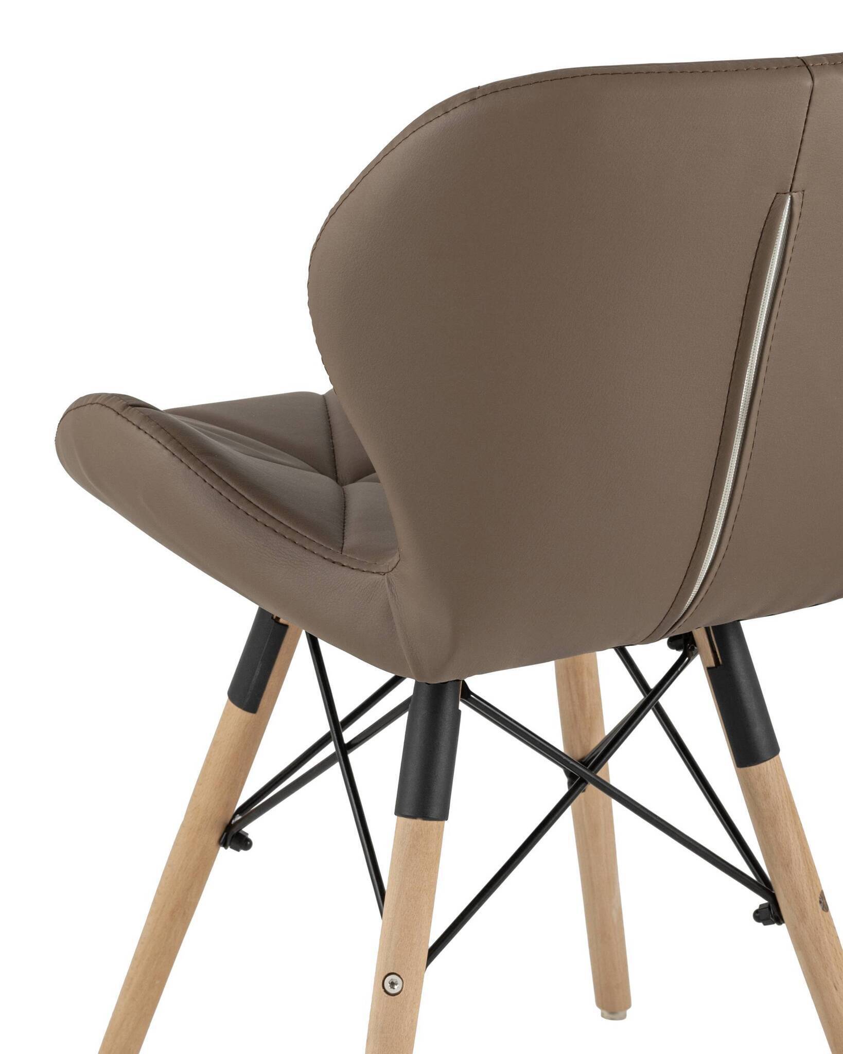 Стул Бон экокожа коричневый Stool Group