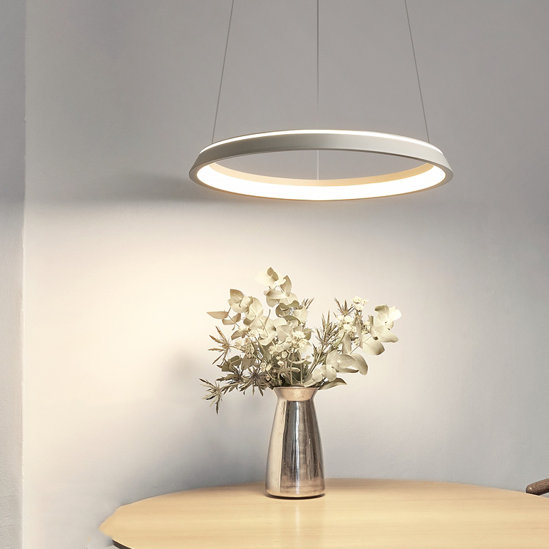 Подвесная люстра CHANETT D50 Black Трехцветный свет by ImperiumLoft