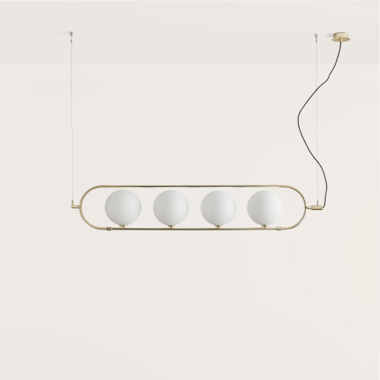 Подвесной светильник Abbacus латунь 4L Aromas del Campo