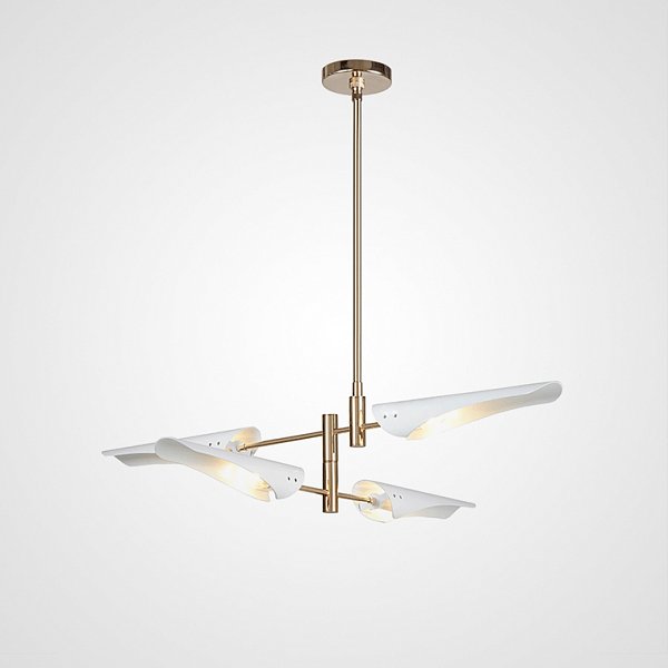 Люстра Cross cable no 407 D125 4 lights White by ImperiumLoft