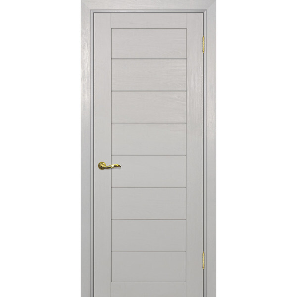 Межкомнатная дверь Graf PSU-8 белый сатинат Лунное дерево (1900 х 550)