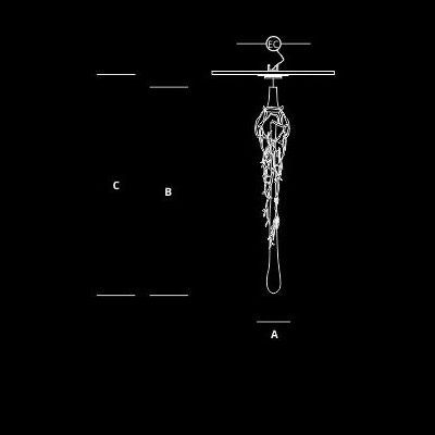 Потолочный светильник Serip Liquid PL375/1
