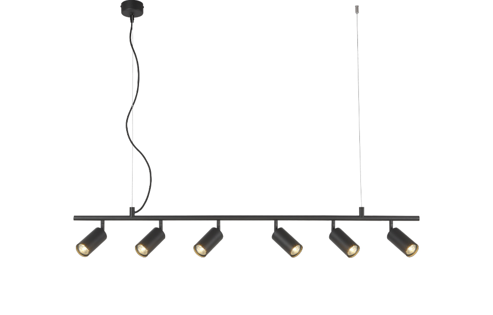 Светильник потолочный Crystal Lux RIVO SP6 L1200 BL