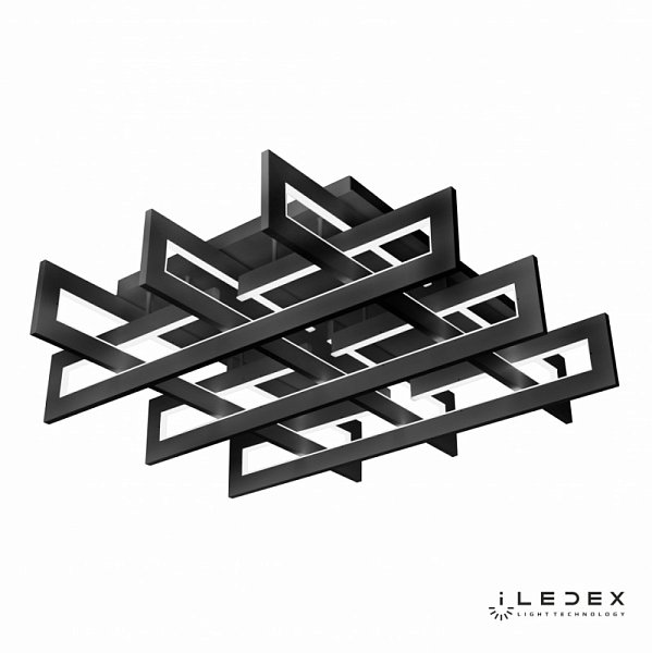 Накладной светильник iLedex 9082-800*800-X 192W BK