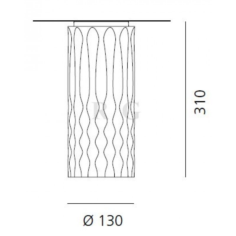 Потолочный светильник Artemide Fiamma 15/30 LED Celing