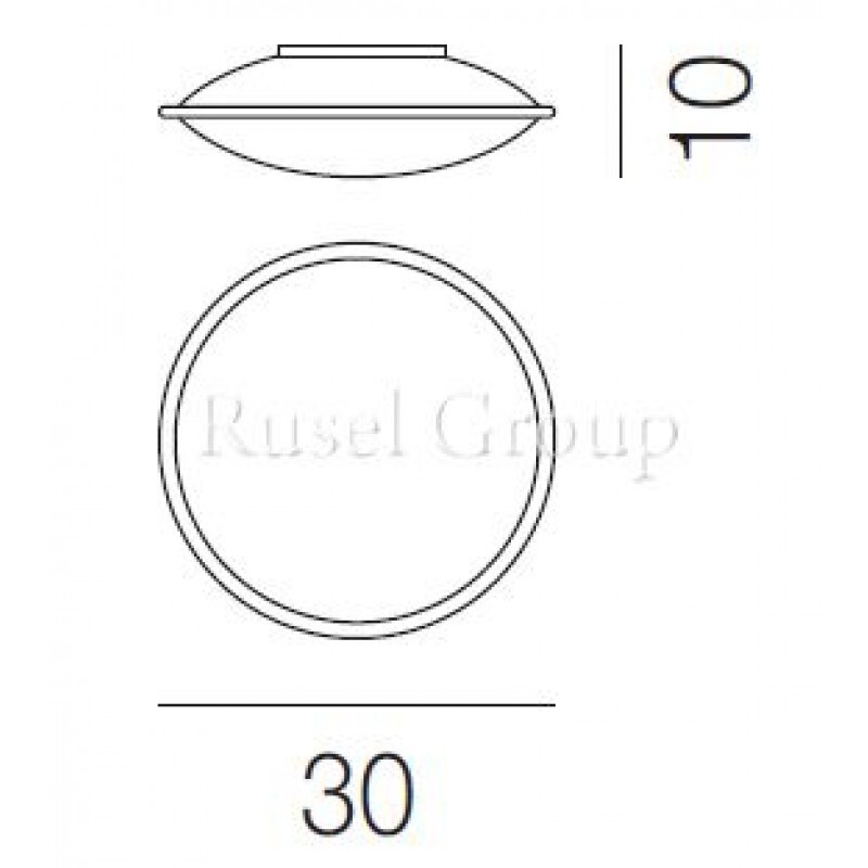 Потолочный светильник Vistosi AURORA PP 30