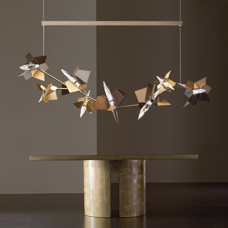 Подвесной светильник BERGAMO L120 Bronze by ImperiumLoft