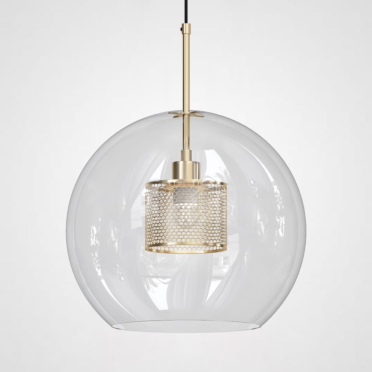 Подвесной Светильник Catch Brass D30 By Imperiumloft