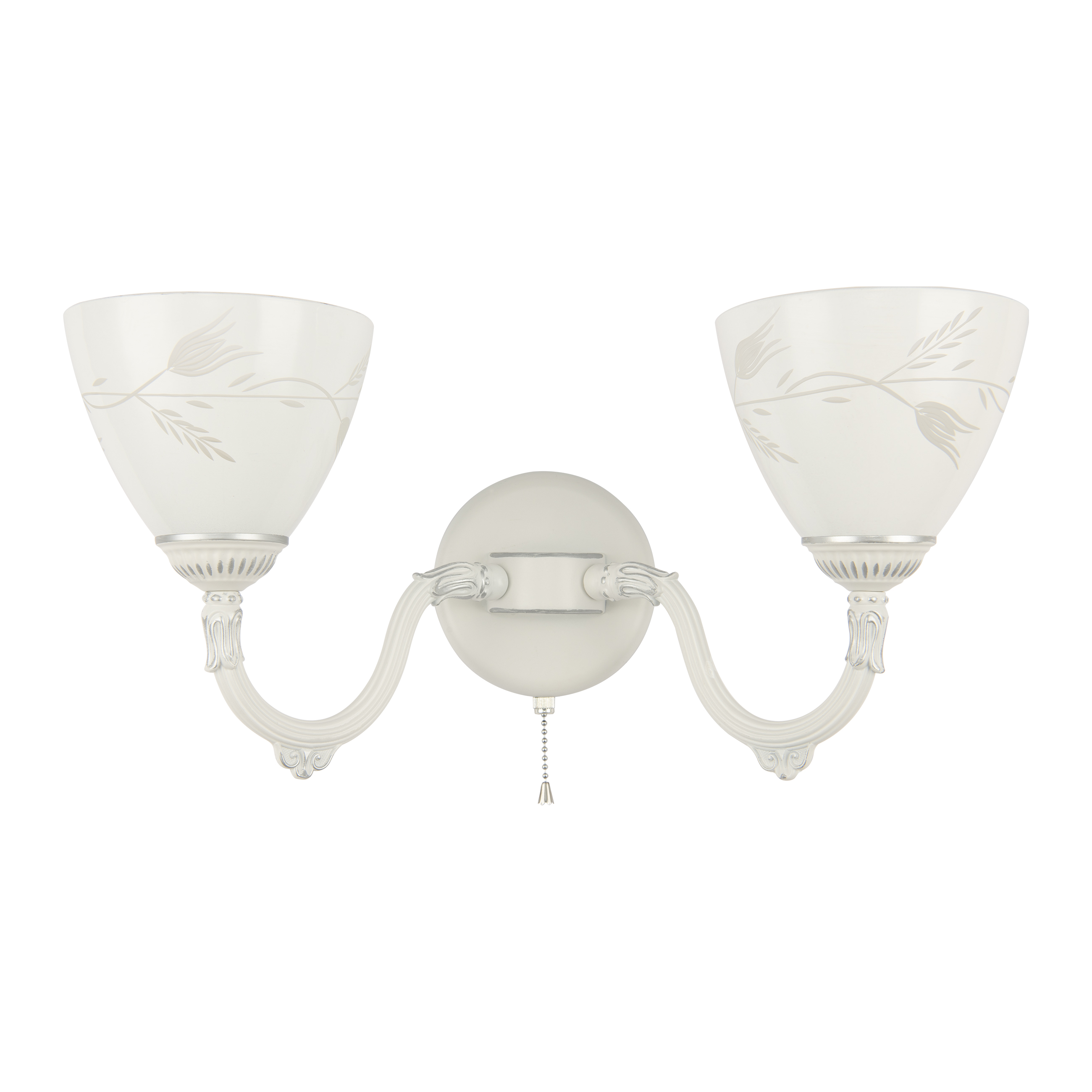 Бра с плафонами 347837/2W WT+SL Arte Milano