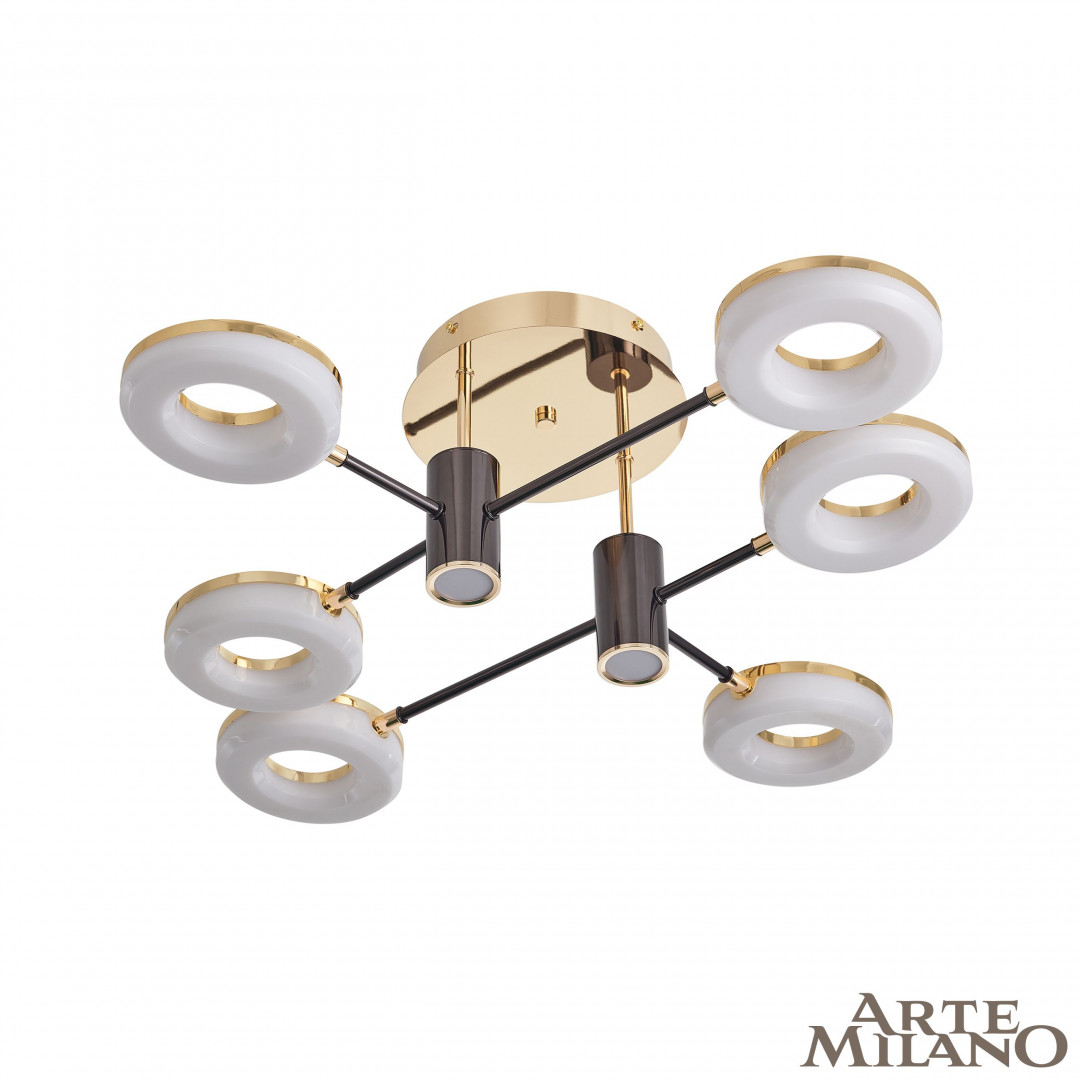 Светильник светодиодный 271399/6 BK/GD Arte Milano