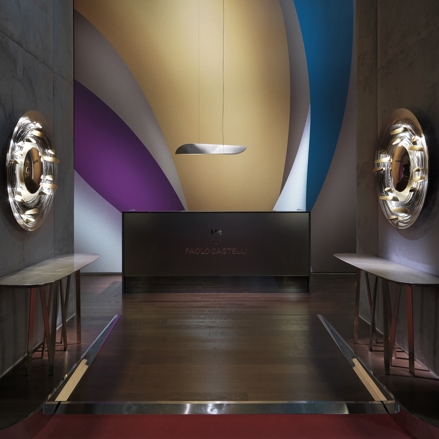 Настенный светильник Paolo Castelli Anodine Circle Light ILL.ANOD.500