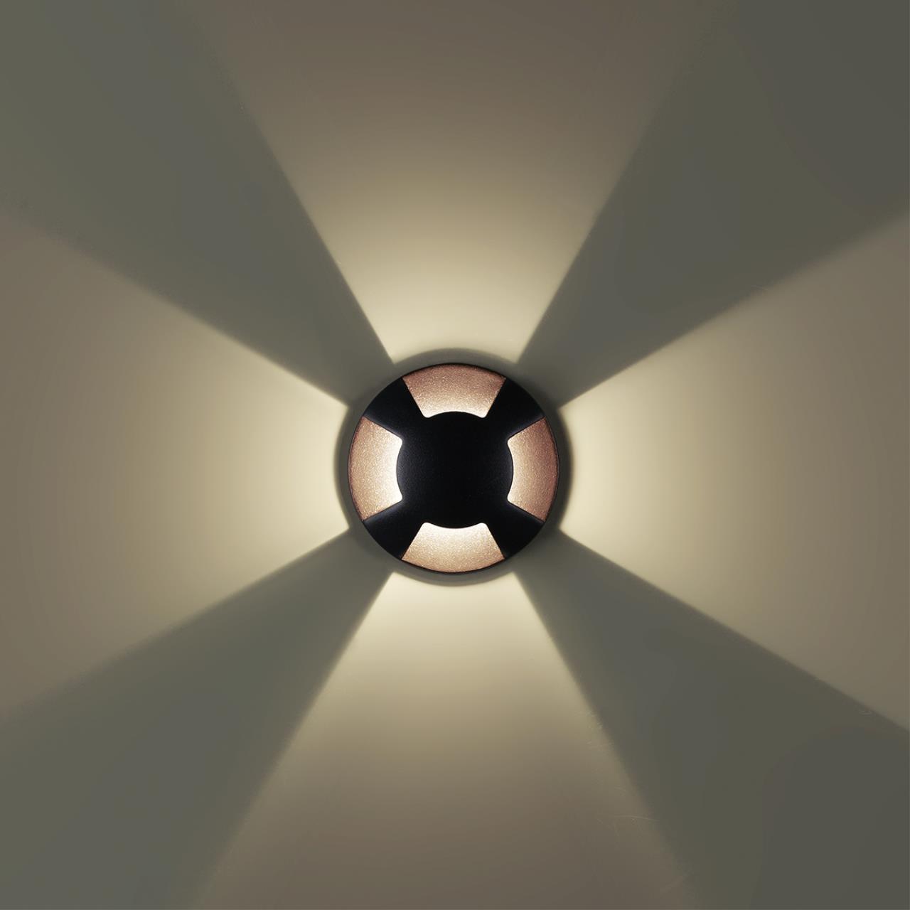 Встраиваемый грунтовый светильник Odeon Light 6662/3GL3