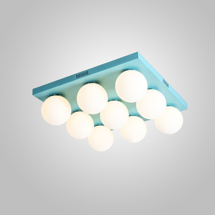 Подвесная люстра BOARD ORB L9 Blue by ImperiumLoft