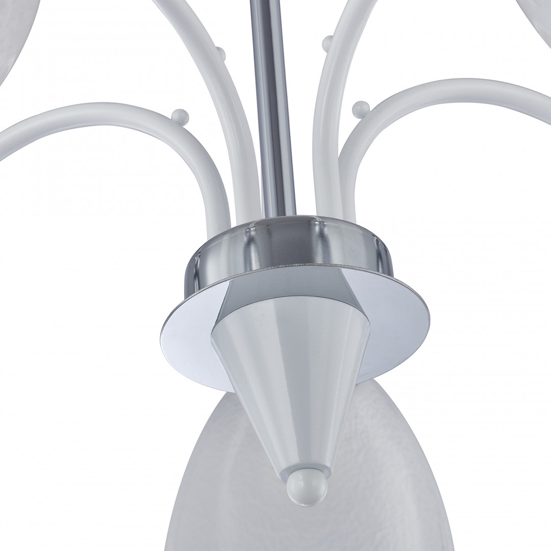 Люстра с плафонами 326008/5 WH+CR Arte Milano