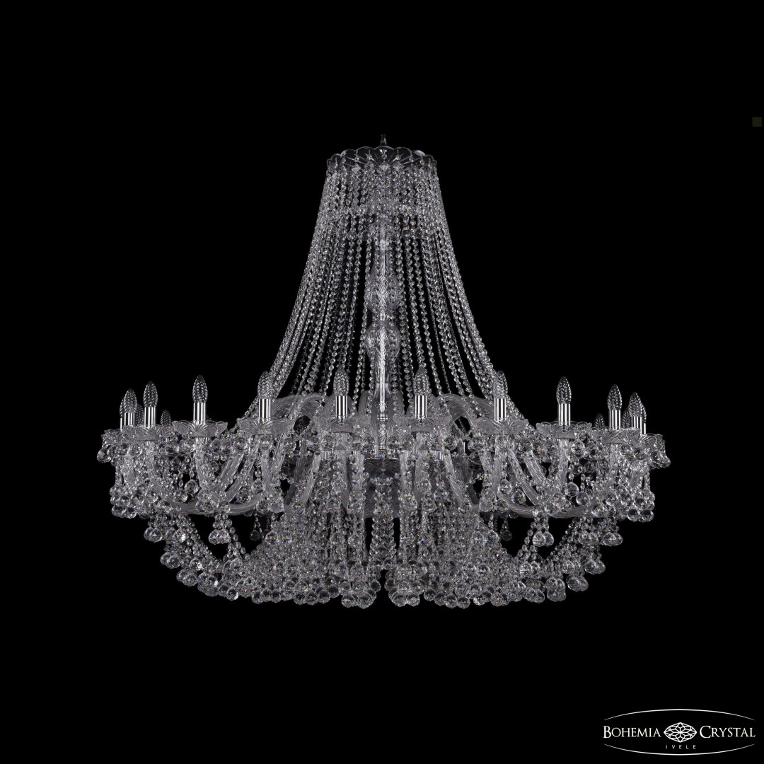 Люстра хрустальная 1409/24/530 Ni