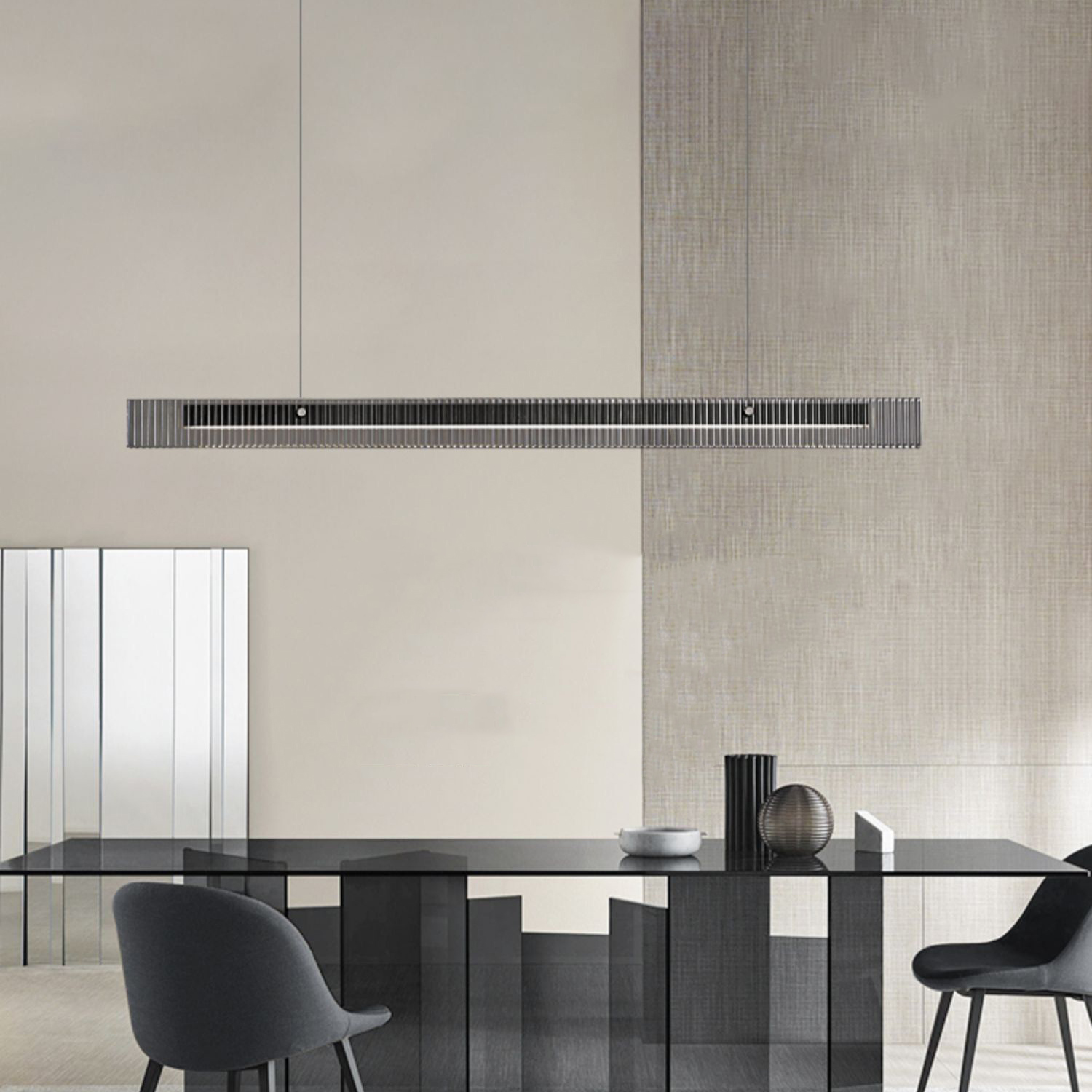 Подвесной светильник CHIFFA L100 Black by ImperiumLoft