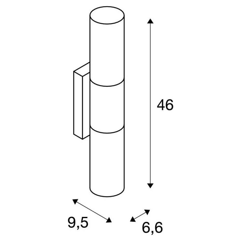 Настенный светильник SLV 151553