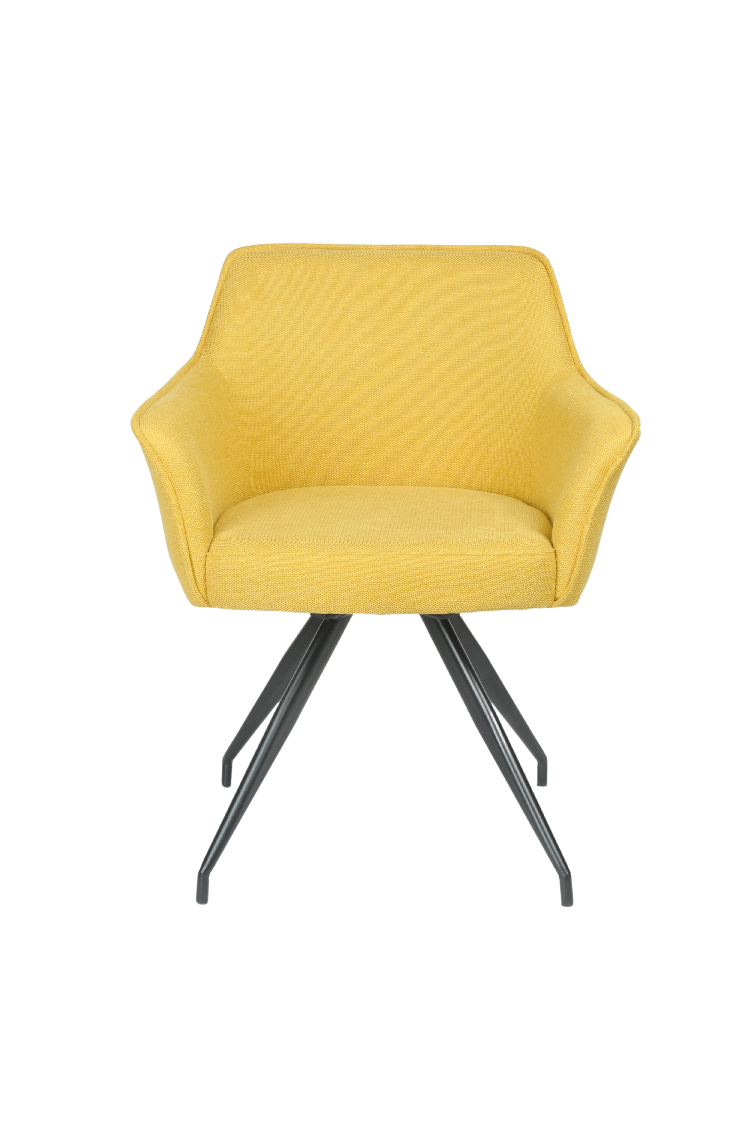 Стул обеденный Feston вращающийся желтый Stool Group