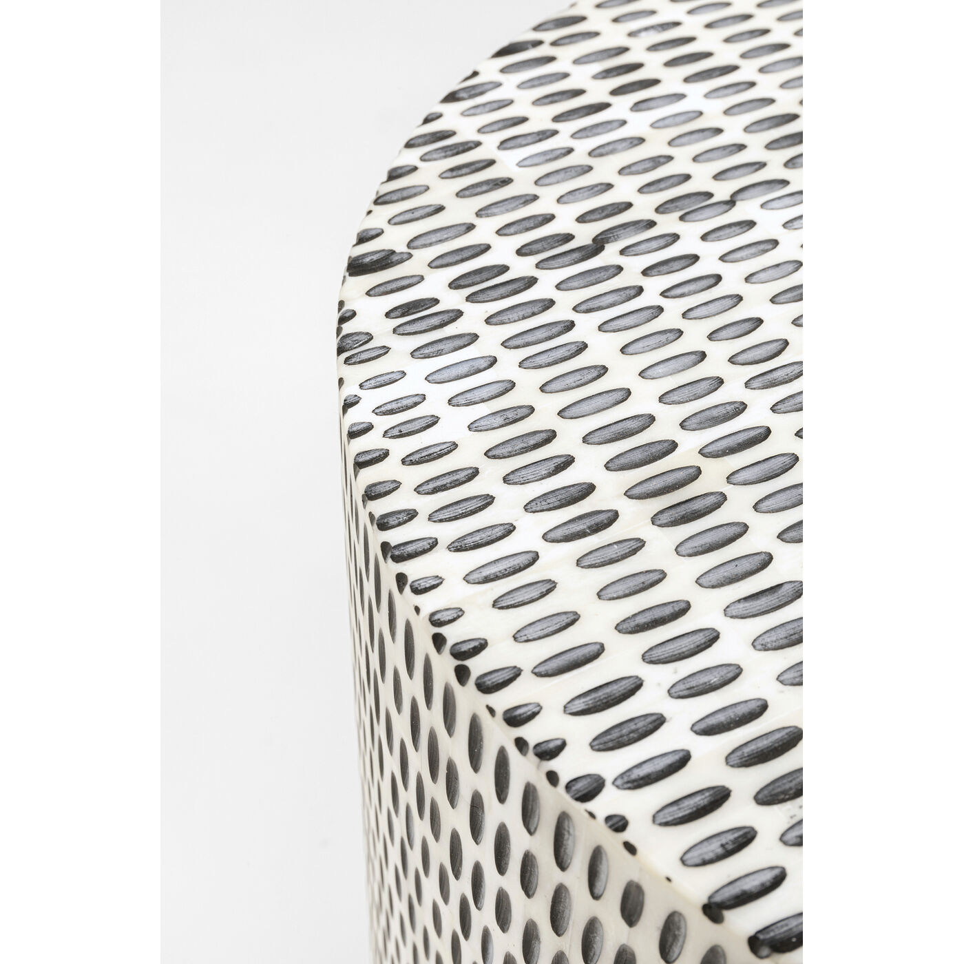 Приставной стол Piano Ø36cm KARE 70300