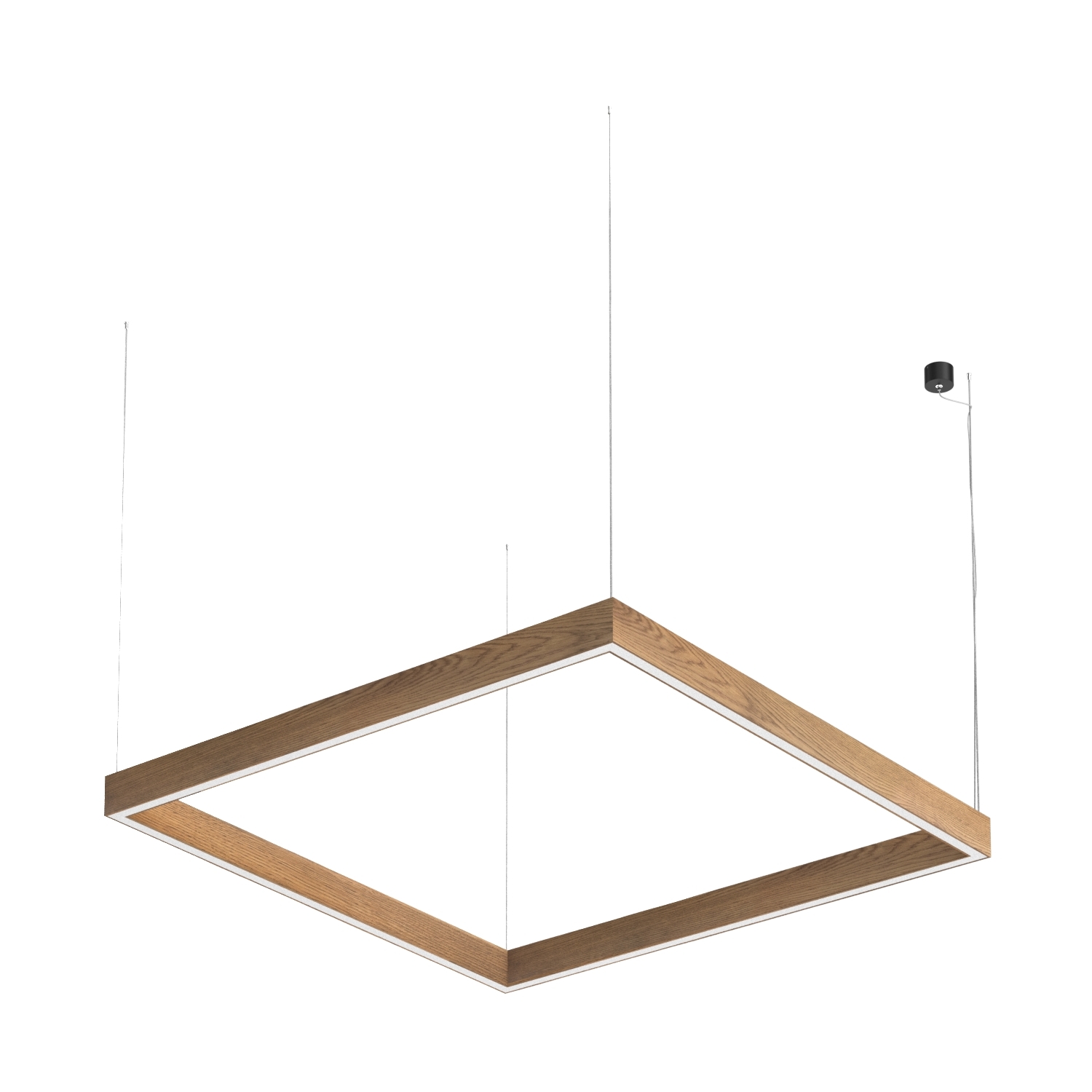 Подвесной светодиодный светильник Ledron KVADRO HL 1355 Black 3000K