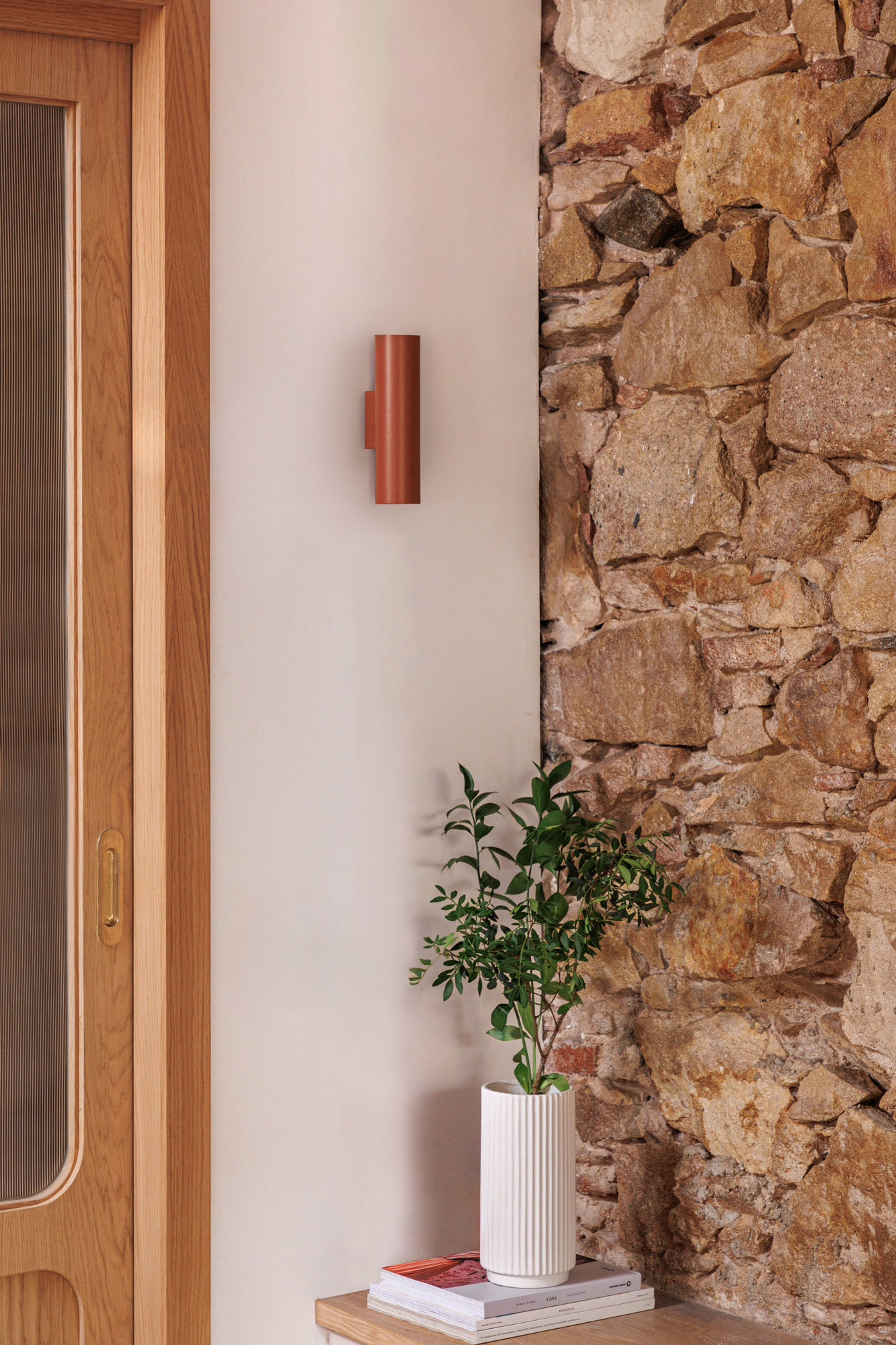STAN 2L Терракотовая настенная лампа Faro