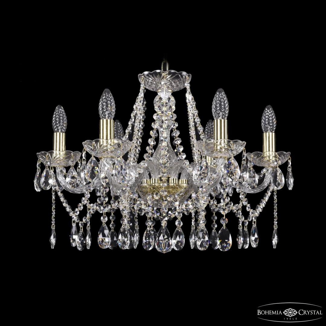 Люстра хрустальная 1413/6/200 G