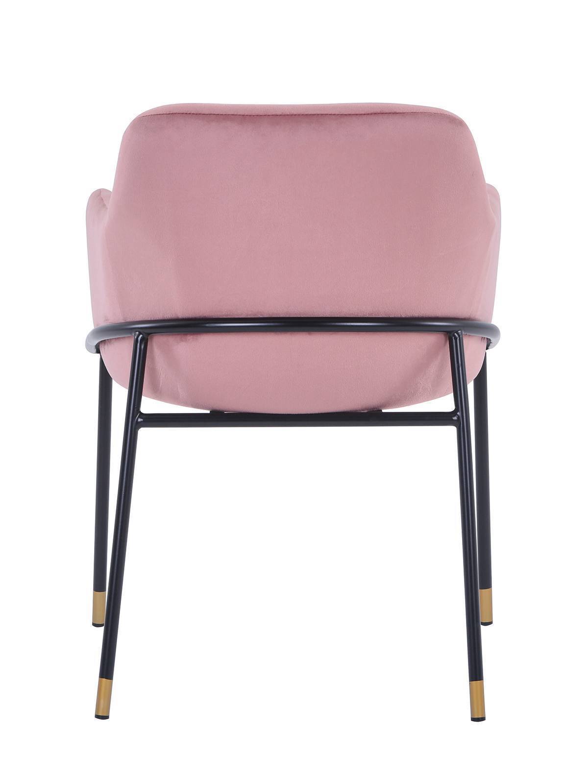 Стул Сандра велюр пыльно-розовый Stool Group