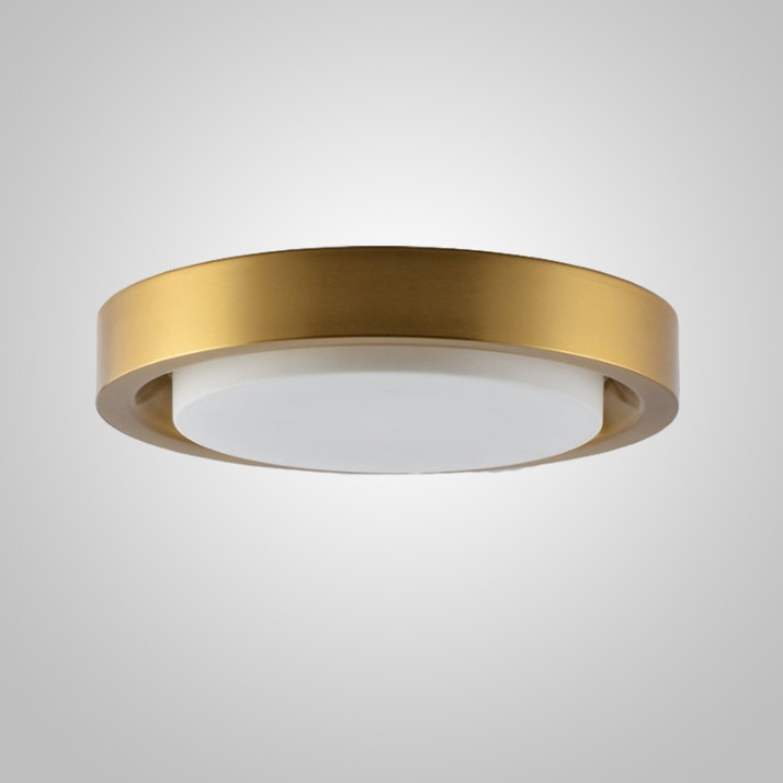 Потолочный светильник BUTTON GOLD D28 by ImperiumLoft