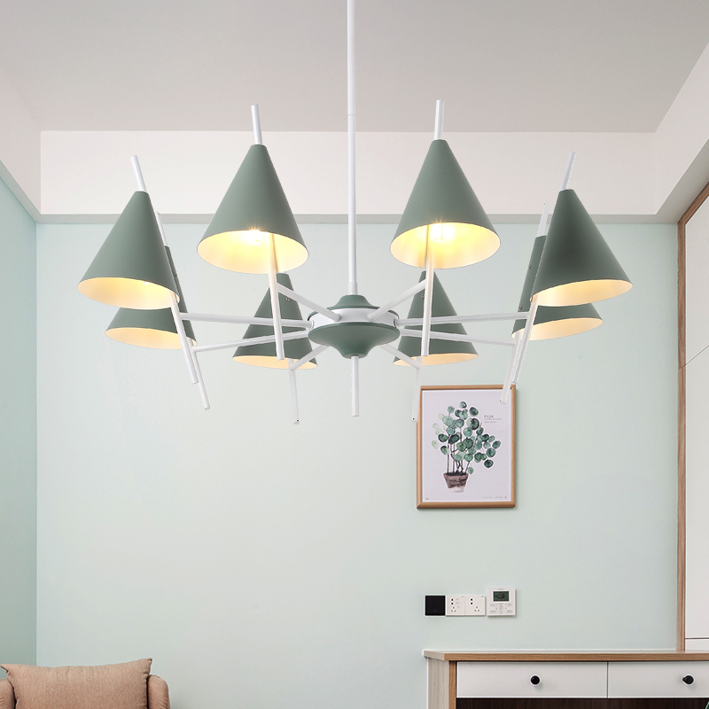 Люстра на штанге CRATER C L8 Pink by ImperiumLoft