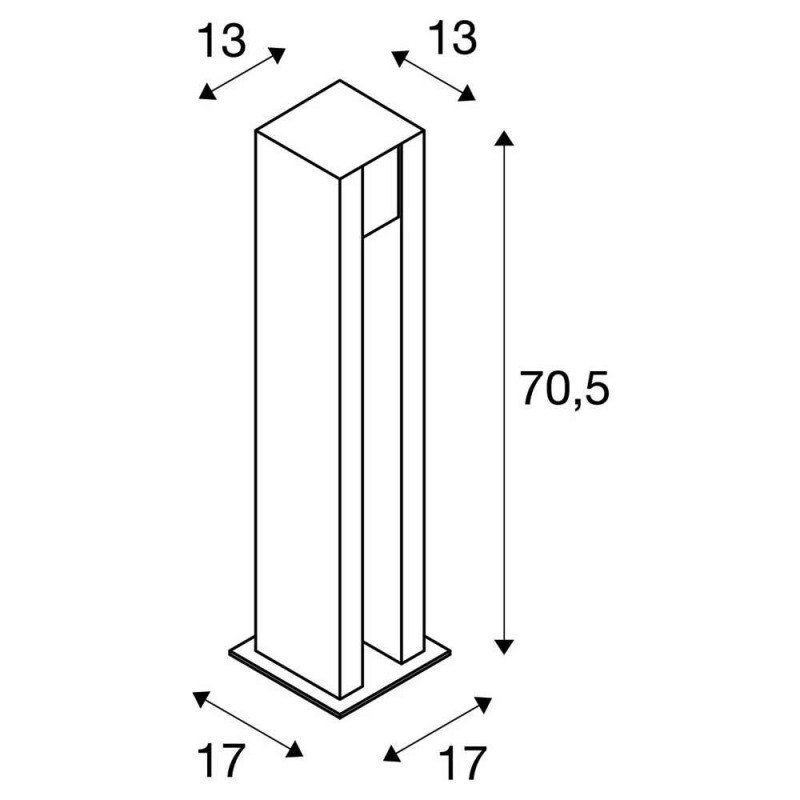 Столб уличный SLV 231440